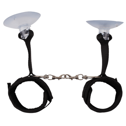 Tie Up Love Cuffs – Fully Adjustable Love Cuffs with Strong Suction Cups > Bondage Gear > Restraints