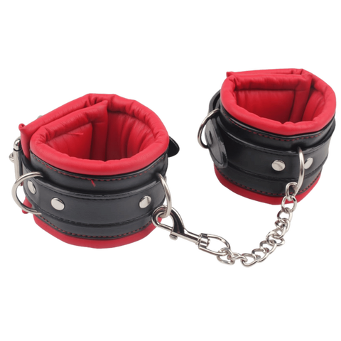 Super Soft Ankle Cuffs – Adjustable Metal Hook Restraint Cuffs > Bondage Gear > Restraints
