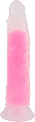 Neon Johnny 8.4" (Glow Pink) > Vibrators > Standard Vibrators