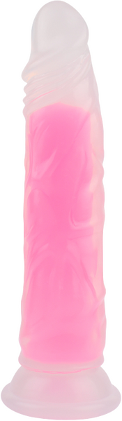Neon Johnny 8.4" (Glow Pink) > Vibrators > Standard Vibrators