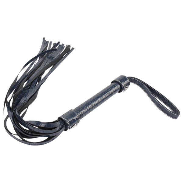 Beginners Whip - Heavy Tail Pu Leather Wrist Loop Design > Bondage Gear > Whips & Floggers Main image