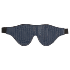 Go Black Blindfold – Premium Leather Stretchable 22 Cm > Bondage Gear > Blindfolds