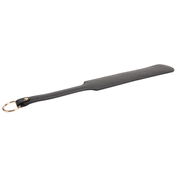 Flexible Firm Lychee Texture Faux Leather Paddle With Metal Ring > Bondage Gear > Paddles Main image