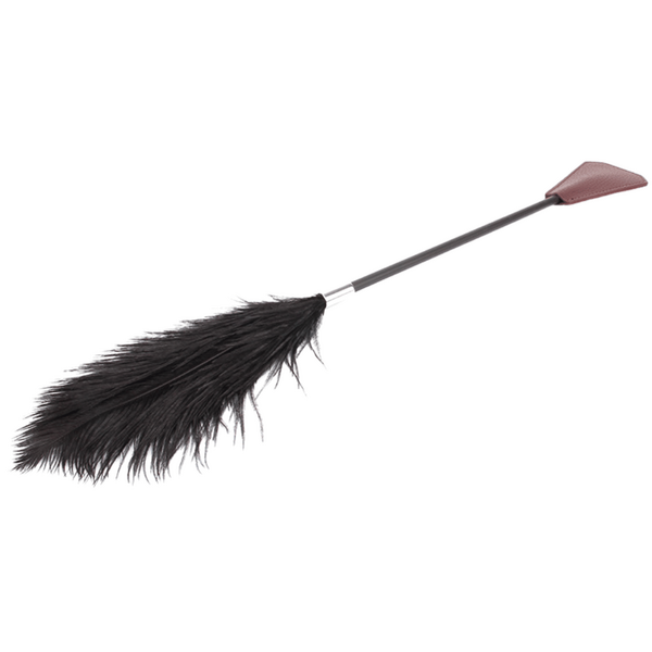 Dual-Ended Feather Crop – Firm Core And Paddle Design > Bondage Gear > Crops