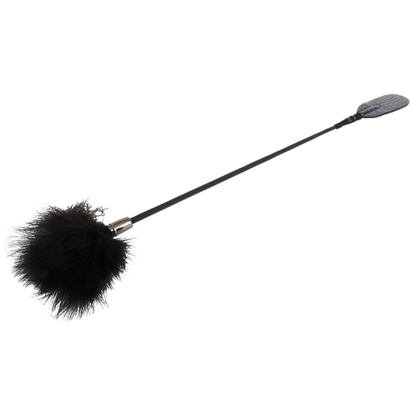 Dual Ended Tickle Feather And Paddle Crop With Firm Core > Bondage Gear > Crops Main image
