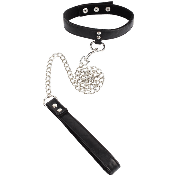 Follow The Leash With Collar Canine Walking Set > Sex Toys > Animal Play Main image