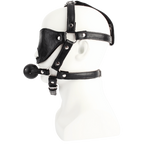 Blindfold Harness With Ball Gag Adult Sensory Accessory > Bondage Gear > Bondage Kits