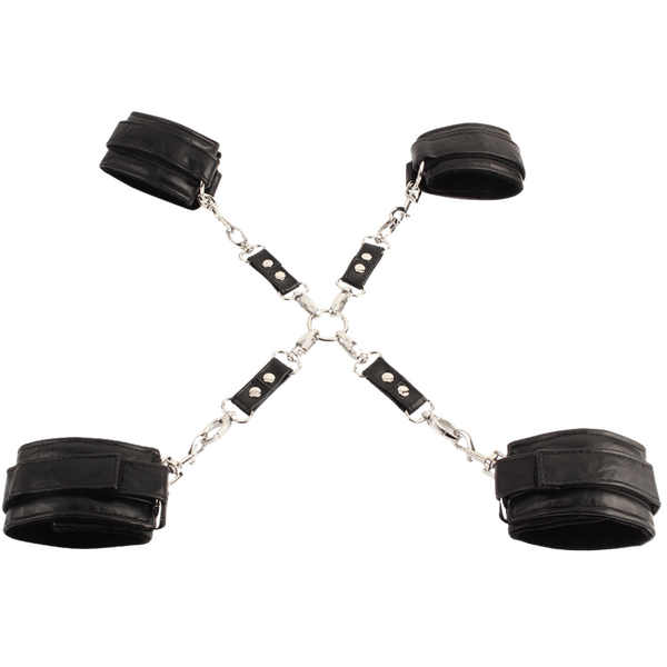 Lover's Hogtie System - Padded Four Point Faux Leather Restraint > Bondage Gear > Restraints Main image