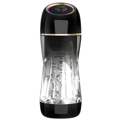 Manhandler Stroker – High-Tech Silicone Masturbation Sleeve with Rotation and Motion