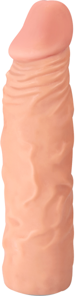 Real Skin 8 Inch Lifelike Extension Sleeve – Lifelike Sleeve for Enhanced Comfort > Sex Toys For Men > Penis Sleeves