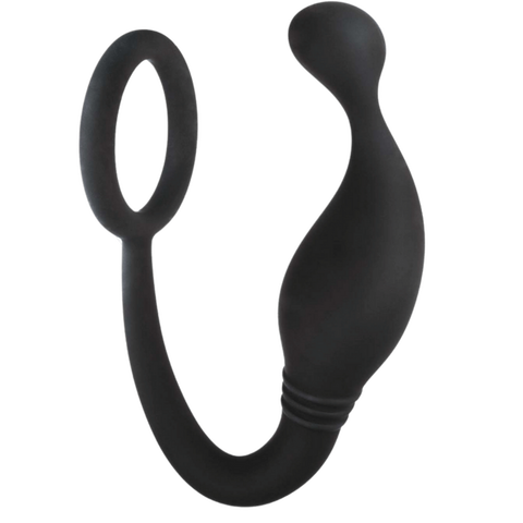 Prostate Plug With Love Ring – Hygienic Silicone 4.5 Inch Prostate Plug > Anal Range > Prostate Plugs
