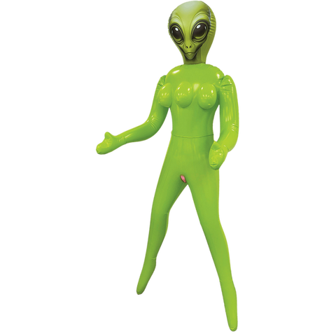 Inflatable 3-Breasted Alien Love Doll - (Ynez Standing) > Sex Toys > Sex Dolls > Novelty Inflatables