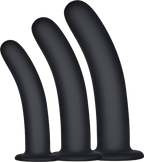Kick Up Silicone Vaginal Training Kit – Three Sizes Suction Cup Base Training Kit > Sex Toys > Dilators