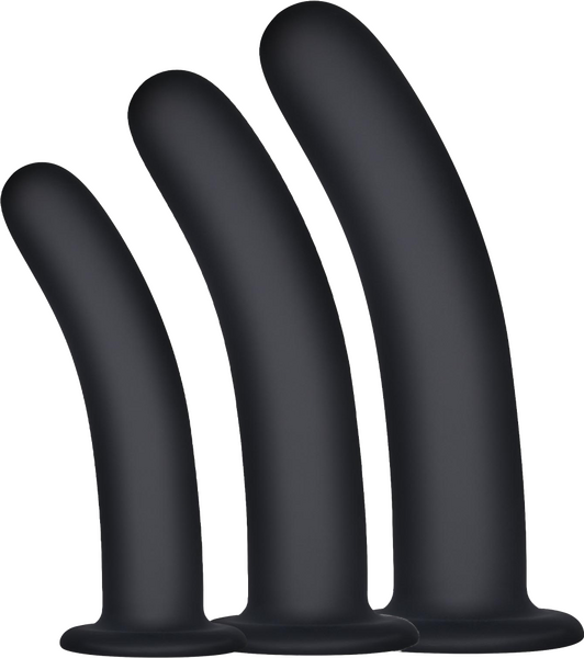 Kick Up Silicone Vaginal Training Kit – Three Sizes Suction Cup Base Training Kit > Sex Toys > Dilators