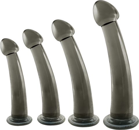 4 in 1 Anal Plug Kit – Flexible Hygienic Suction Cup Base Anal Plugs > Anal Range > Butt Plug Kits