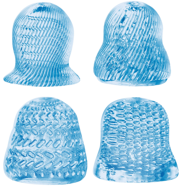 4 in 1 Glans Stroker Set – Multi-Function Stimulation 2 x 1.8 Inch Glans Stroker > Sex Toys For Men > Penis Sleeves
