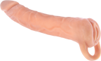 Extendor Two in One 9 Inch Realistic Flesh Penis Extender and Masturbator > Sex Toys For Men > Penis Sleeves