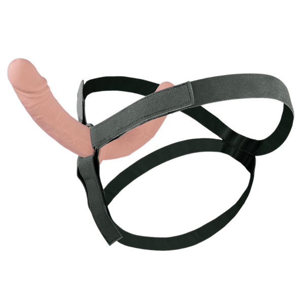 Ultra Lover Double Dong 5.5 Inch Penetrix with Harness – Ergonomic Silicone Dildo Set > Dildos > Strap On Dildos