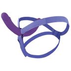 Ultra Lover Double Dong 5.5 Inch Penetrix with Harness – Ergonomic Silicone Dildo Set > Dildos > Strap On Dildos