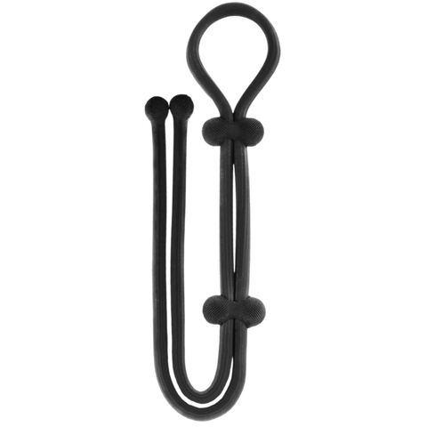 Adjustable Cock Ring with Ball Strap – Hygienic Silicone Cock Ring