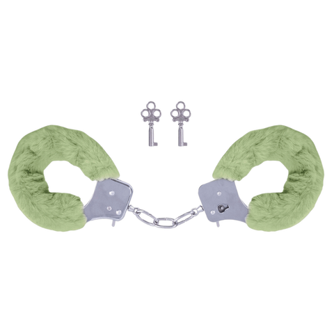 Furry Handcuffs – 7.4cm Chain Length Restraints > Bondage Gear > Handcuffs