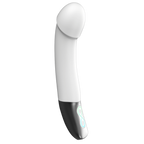 Rechargeable Silicone Vibrator (White) – Bendable Shaft 5.5 Inch Insertable Length Vibrator > Vibrators > Standard Vibrators