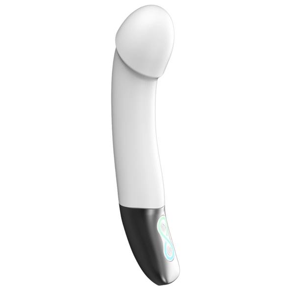 Rechargeable Silicone Vibrator (White) – Bendable Shaft 5.5 Inch Insertable Length Vibrator > Vibrators > Standard Vibrators