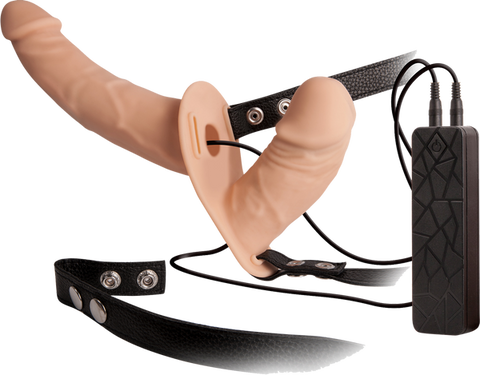 Double Thruster Strap-On – Strap-On > Dildos > Strapless Strap Ons