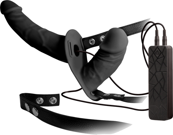 Double Thruster Strap-On – Strap-On > Dildos > Strapless Strap Ons