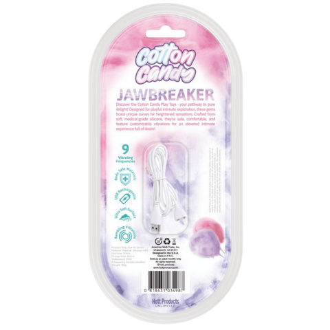 Jawbreaker Cotton Candy – Medical-Grade Silicone Vibrator with Customizable Vibrations > Novelties > Candy & Edible Items
