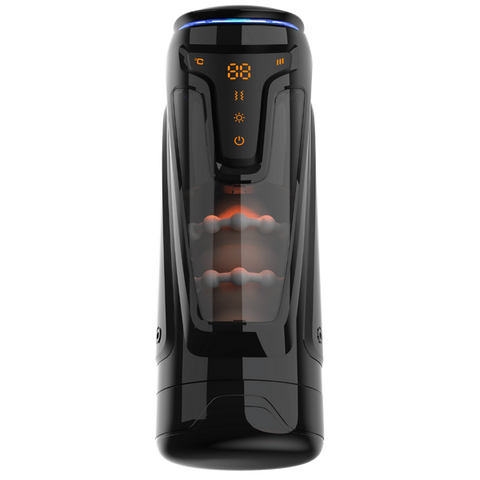 Warrior Heartbeat Nexus Ecstasy – Heated Thrusting Male Masturbator with Vibrations > Sex Toys For Men > Masturbators > Vibrating