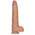Power Basics 11 Inch Vibrating USB Dildo – Realistic Shaft Vibrator with 10 Modes > Dildos > Large Dildos