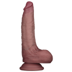 Sliding Skin Pro Ii Series - Dual Layer 7 Inch Silicone Dong > Dildos > Realistic Dildos