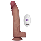Sliding Skin Pro II Silicone Dong 10 Inch – Realistic Dual-Density Silicone Dong > Dildos > Large Dildos