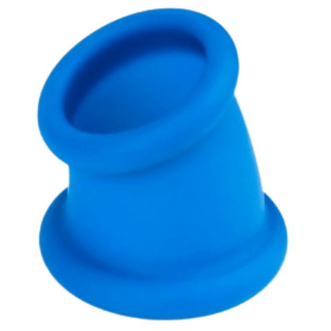 Tapered Squeeze Stretcher – Dual-Function Penis Ring and Ball Stretcher Silicone Device