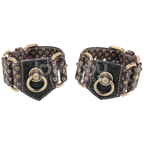 Rebellion Reign Thigh Cuffs Set – Adjustable PU BDSM Restraint Cuffs > Bondage Gear > Restraints
