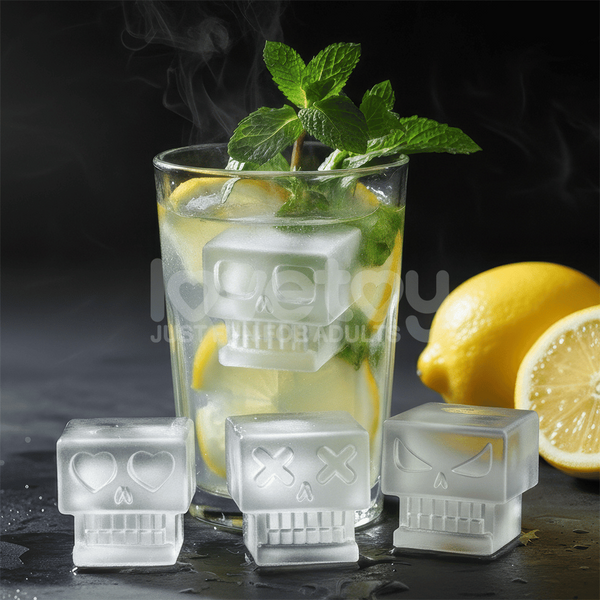 Skull Silicone Ice Tray – Flexible Food-Grade Silicone Drink Accessory > Novelties > Party Supplies