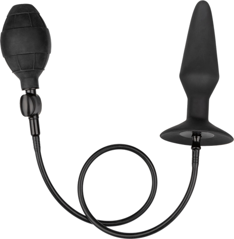 CalExotics Medium Silicone Inflatable Plug – Inflatable Anal Plug with Detachable Hose > Anal Range > Tunnel and Stretchers