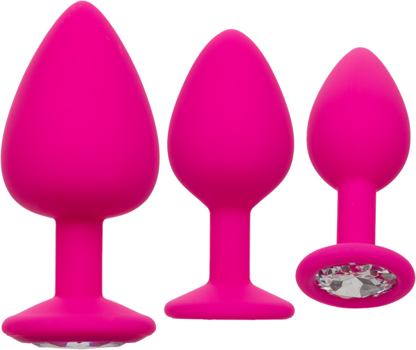 Cheeky Gems – Anal Training Kit with Three Graduated Anal Plugs > Anal Range > Butt Plug Kits