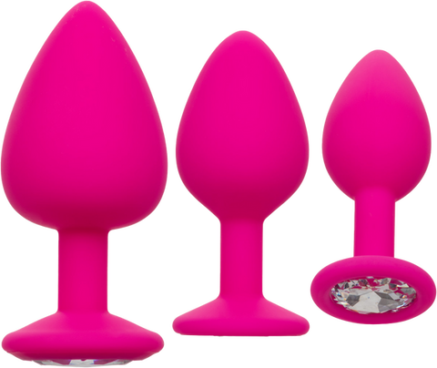 Cheeky Gems – Anal Training Kit with Three Graduated Anal Plugs > Anal Range > Butt Plug Kits