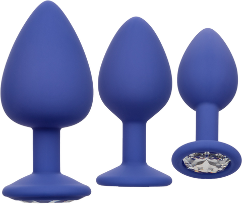 Cheeky Gems – Anal Training Kit with Three Graduated Anal Plugs > Anal Range > Butt Plug Kits