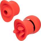 French Kiss Suck & Play Interchangeable Set – 12 Function Vibration and Suction Toy > Vibrators > Ladies > Clitoral Vibrators and Stimulators