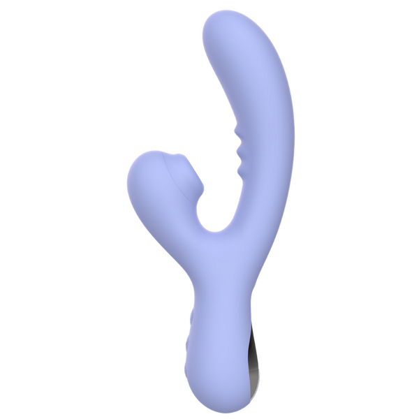 Jena Suction Rabbit Vibrator – Waterproof Silicone Rechargeable 22cm > Vibrators > Ladies > Rabbit Main image