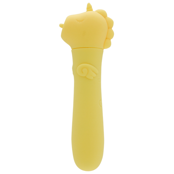 Unihorn USB Bullet (Bean Blossom Yellow) – Rechargeable 10-Speed Silicone Vibrator > Vibrators > Ladies > Clitoral Vibrators and Stimulators