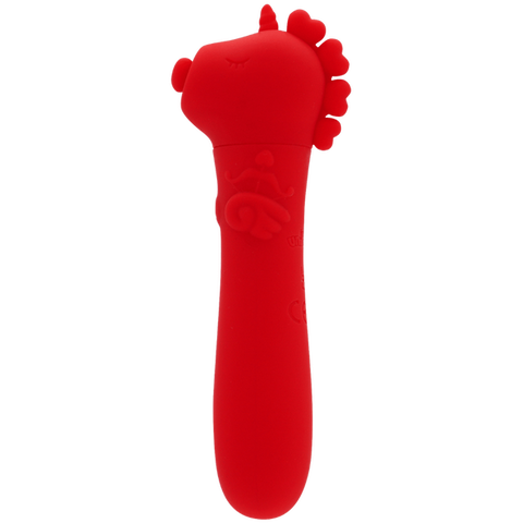 Unihorn Cupid's Beau (Red) – Silicone USB Bullet Vibrator with 10 Speeds > Sex Toys For Ladies > Clitoral Vibrators and Stimulators