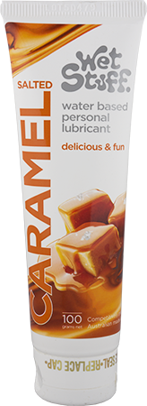 Wet Stuff Salted Caramel Flavored Lubricant 100g – Flavored Intimate Lubricant Default Title > Lube > Flavoured