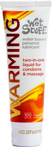 Wet Stuff Warming Tube – Water-Based Personal Lubricant 100g > Lube > Water Based