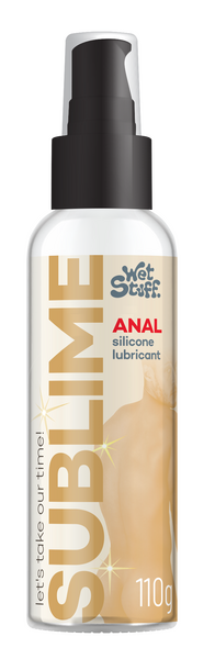 Wet Stuff Sublime – Silicone Lubricant 110g Anal Lube One Size > Lube > Anal