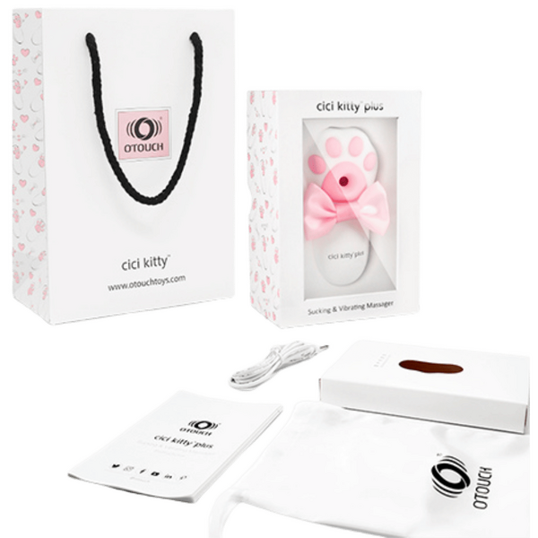 Cici Kitty Plus - Liquid Silicone Suction And Vibration Massager > Sex Toys For Ladies > Air Pulsation