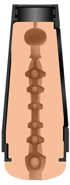 Main Squeeze Leo of Leolulu Ultraskyn Stroker Pussy with Variable Pressure and Hard Outer Case > Sex Toys For Men > Masturbators > Pornstar